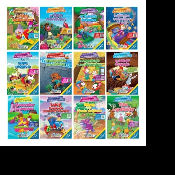 CUENTO 12 OFI. CUENTOS DE VALORES GARCIA 12T 401 C.120